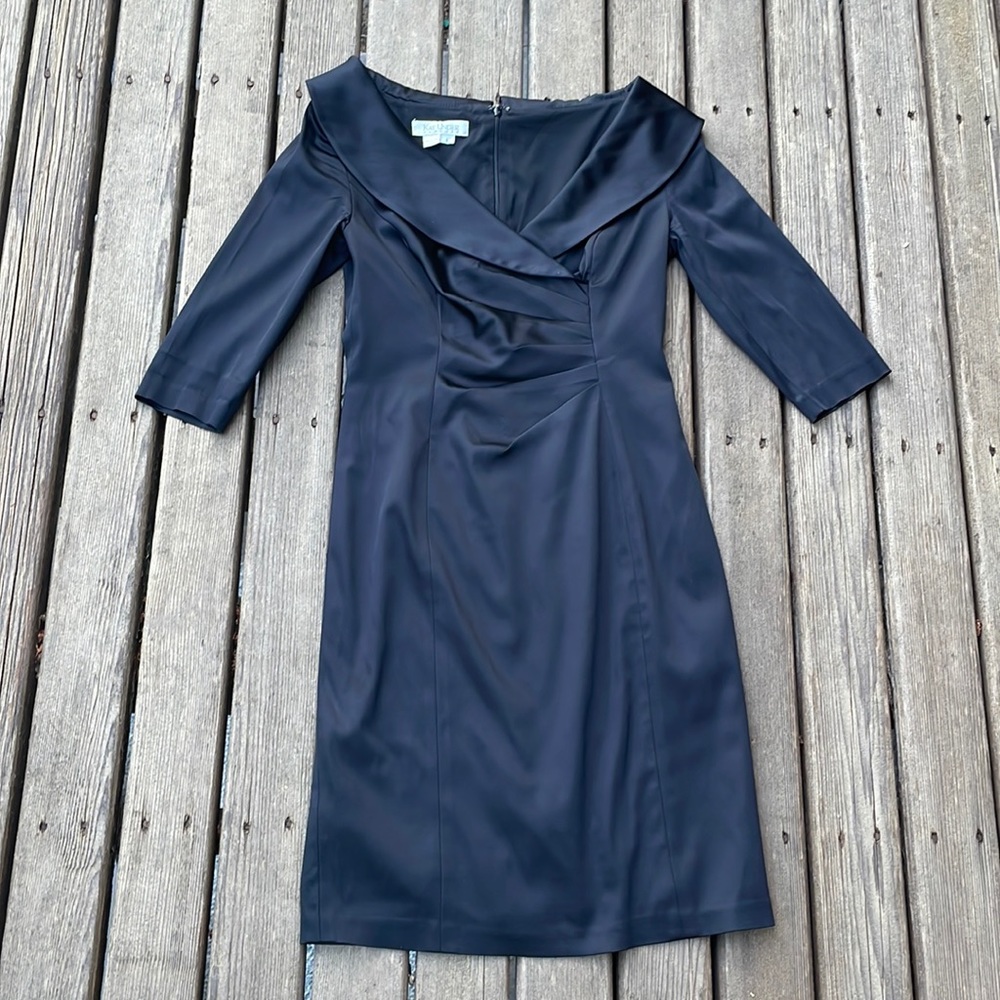 Designer dress Kay Unger black dress